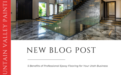 5 Benefits of Professional Epoxy Flooring for Your Utah Business