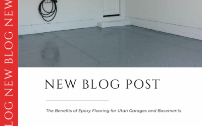 The Benefits of Epoxy Flooring for Utah Garages and Basements