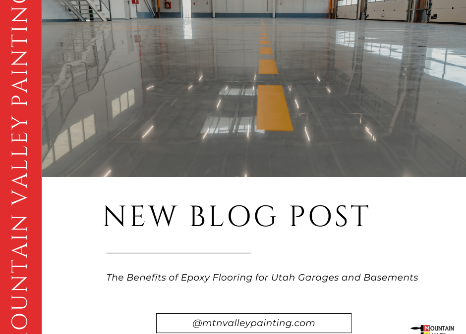 The Benefits of Epoxy Flooring for Utah Garages and Basements