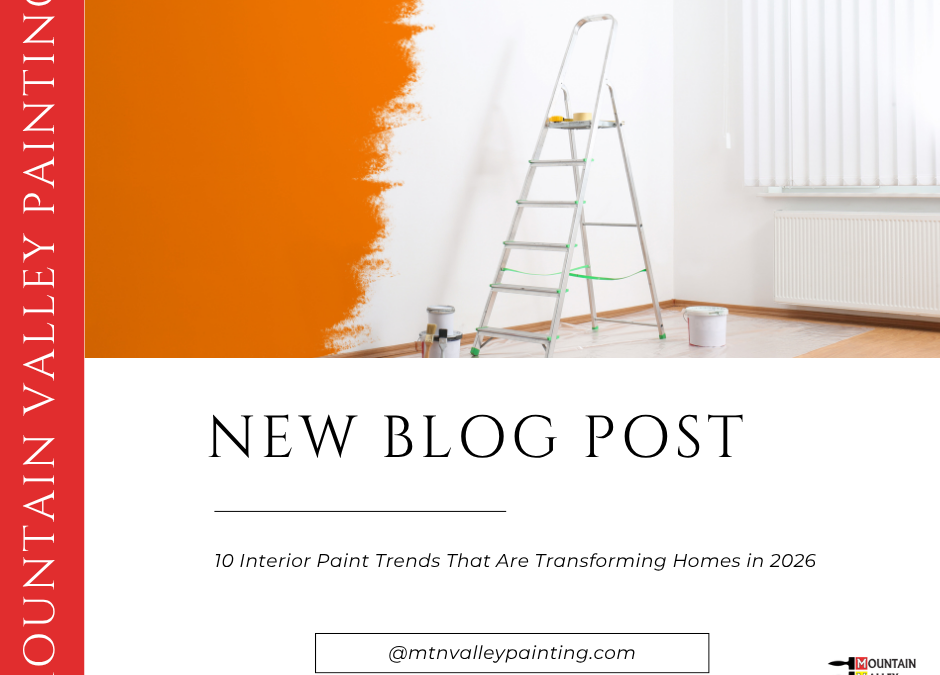 10 Interior Paint Trends That Are Transforming Homes in 2026